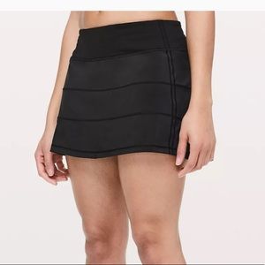 NWT Lululemon pace rival mid-rise skirt 4 black